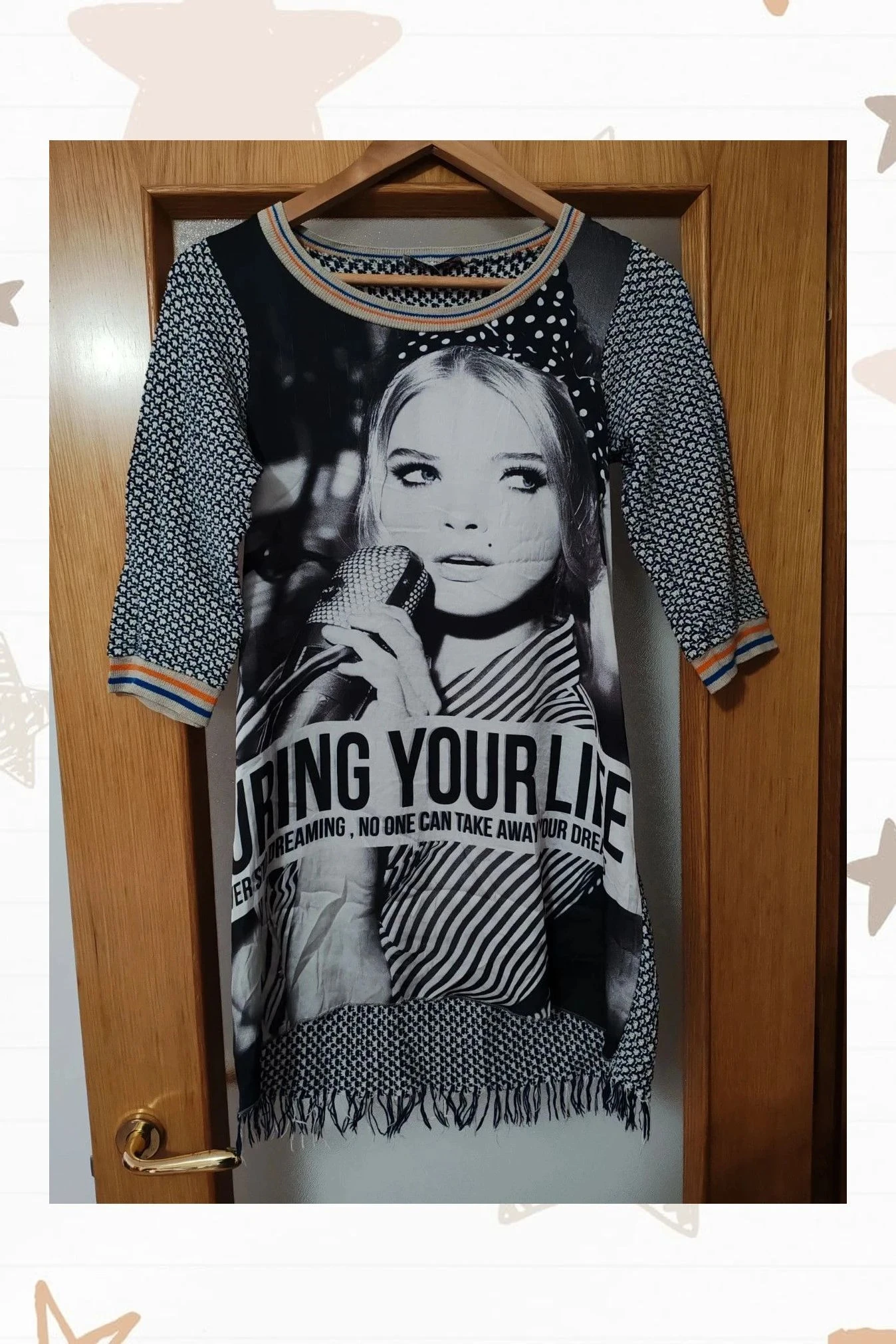 Blusa/vestido Miss Miss Talla S amplia